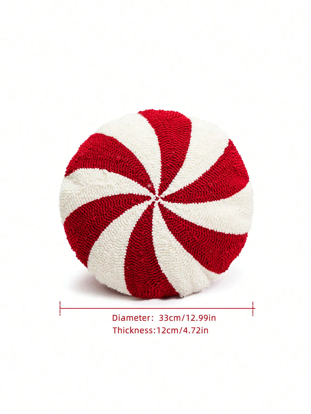 Christmas Round Throw Pillow