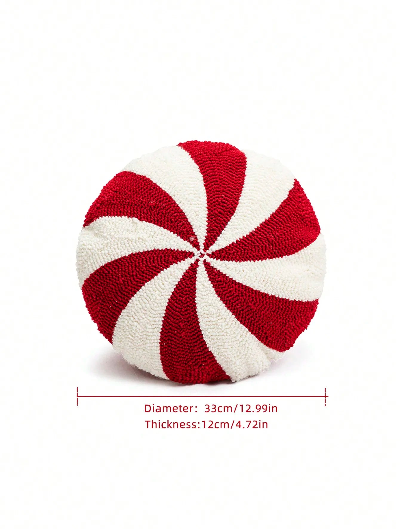 Christmas Round Throw Pillow