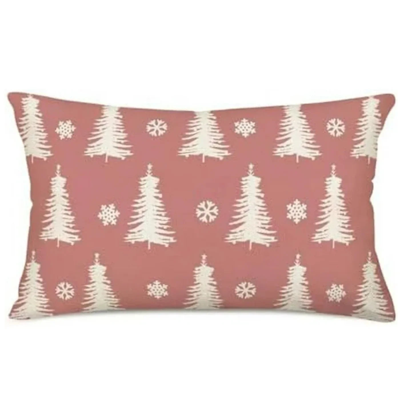 Christmas Linen Pillow Cover