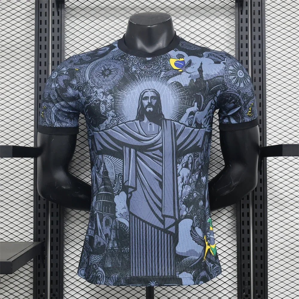 Brazil Jesus Football Training Jersey