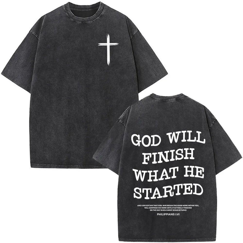 Christian Vintage Washed Graphic Tee