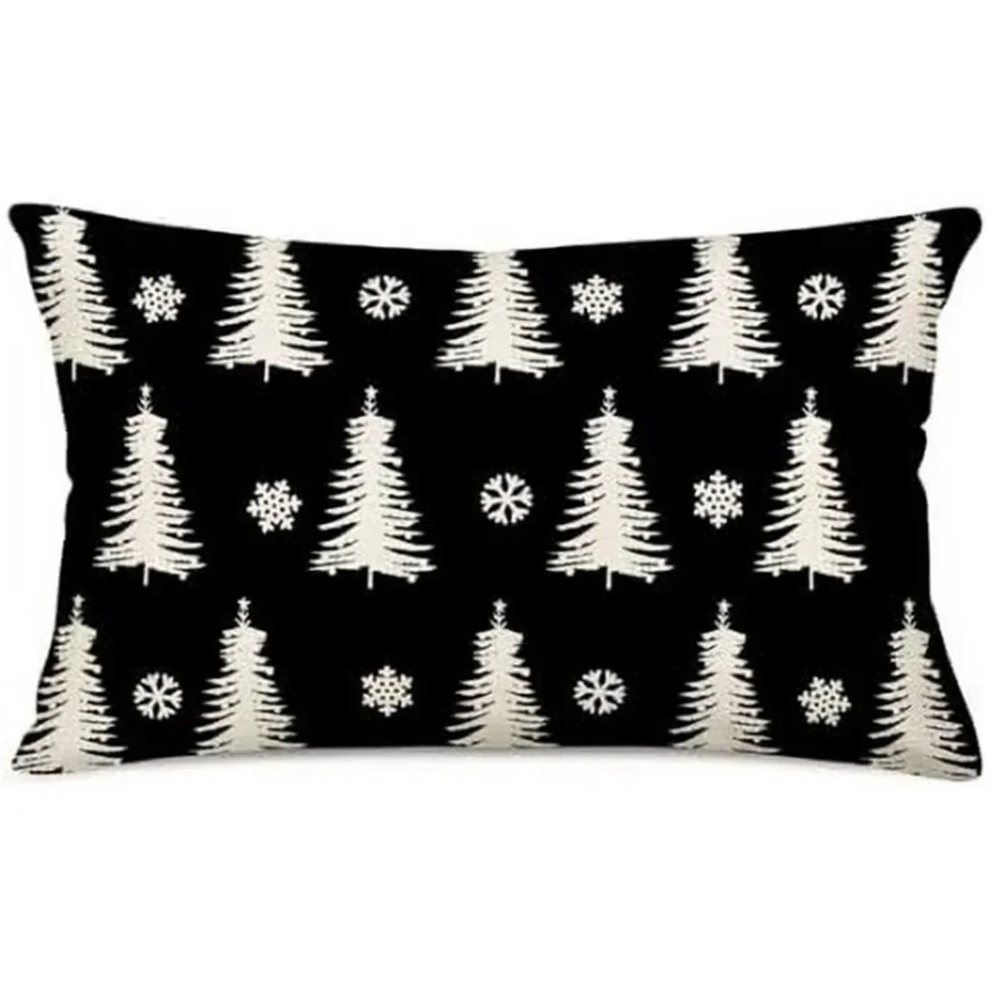 Christmas Linen Pillow Cover