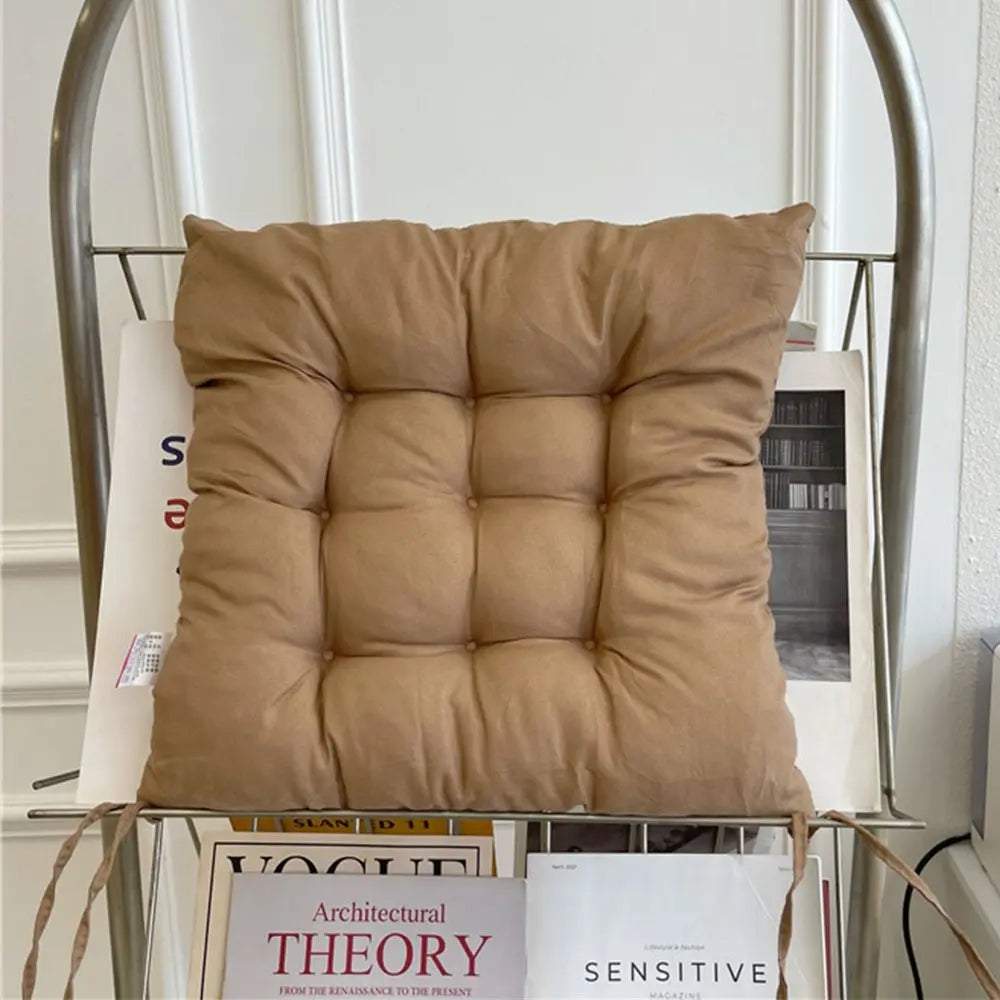 Linen Square Chair Cushion Pad