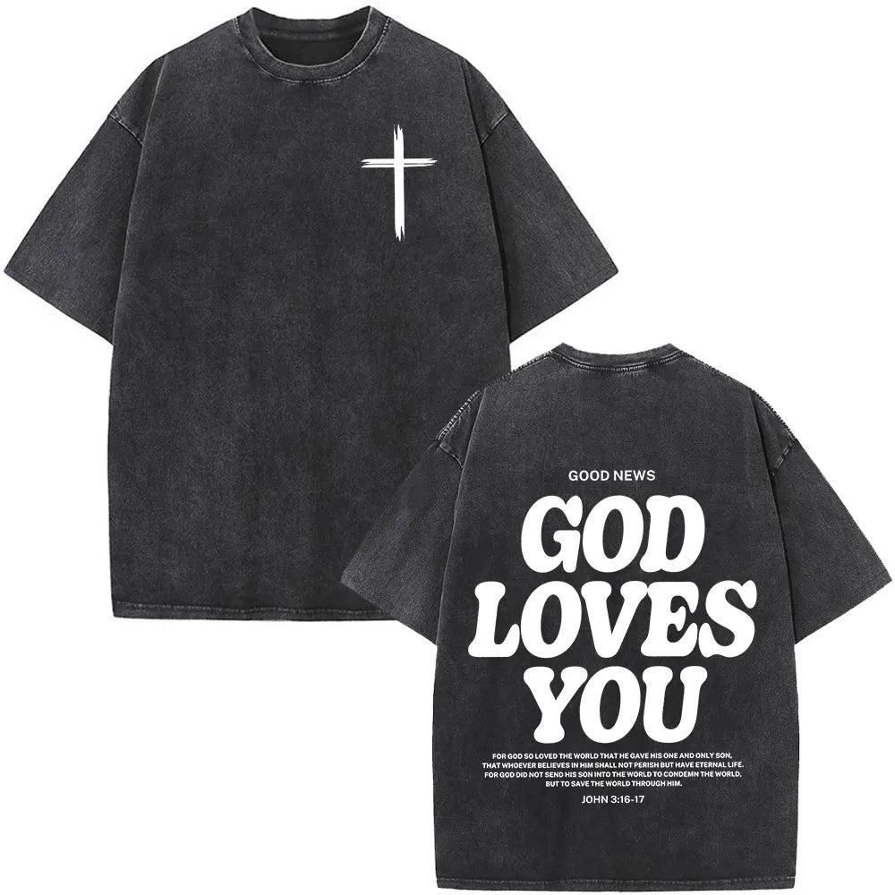 Christian Vintage Washed Graphic Tee