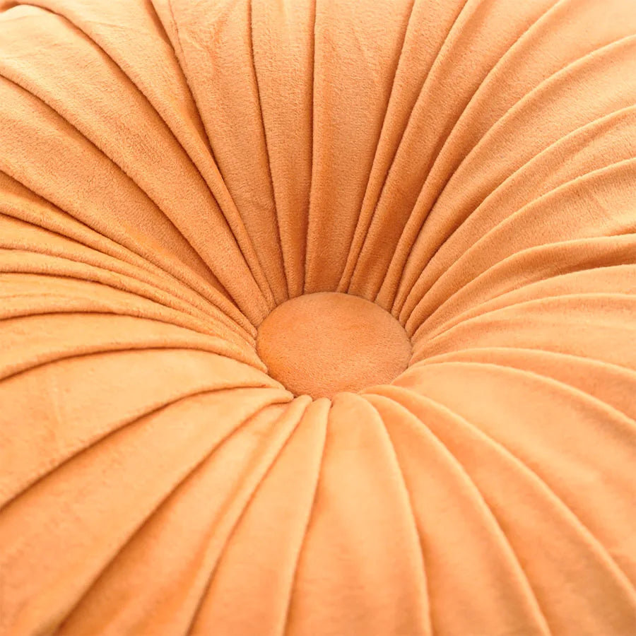 Dutch Velvet Pleated Lumbar Cushion