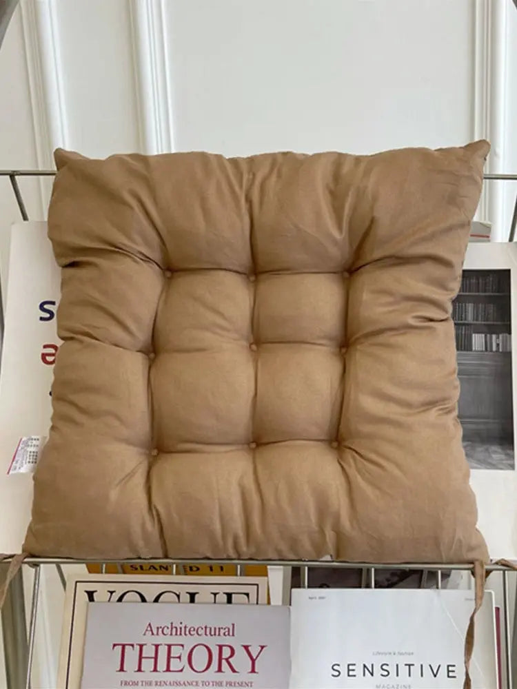 Linen Square Chair Cushion Pad