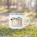 Christian Psalm Enamel Camping Mug