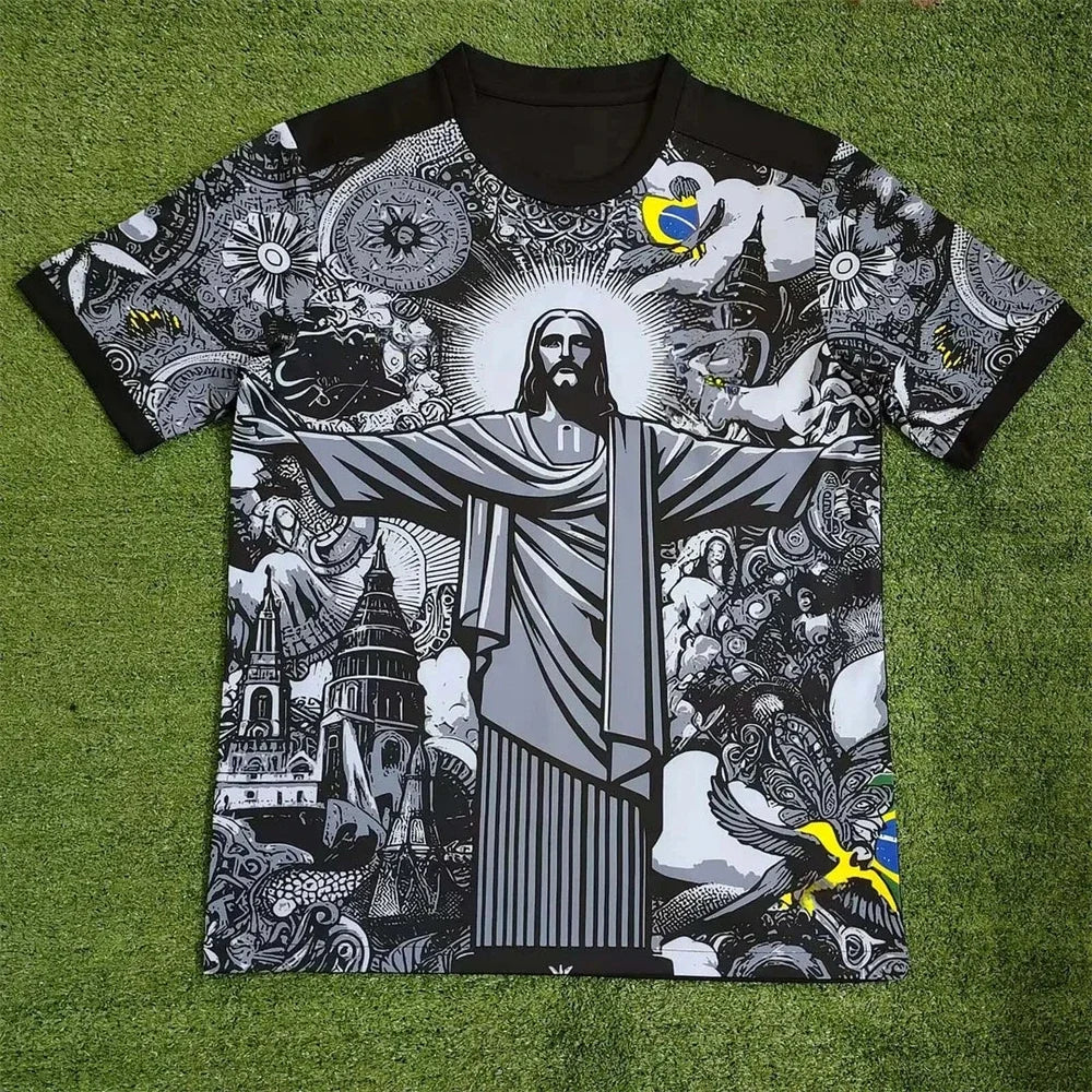 Brazil Jesus Football Training Jersey