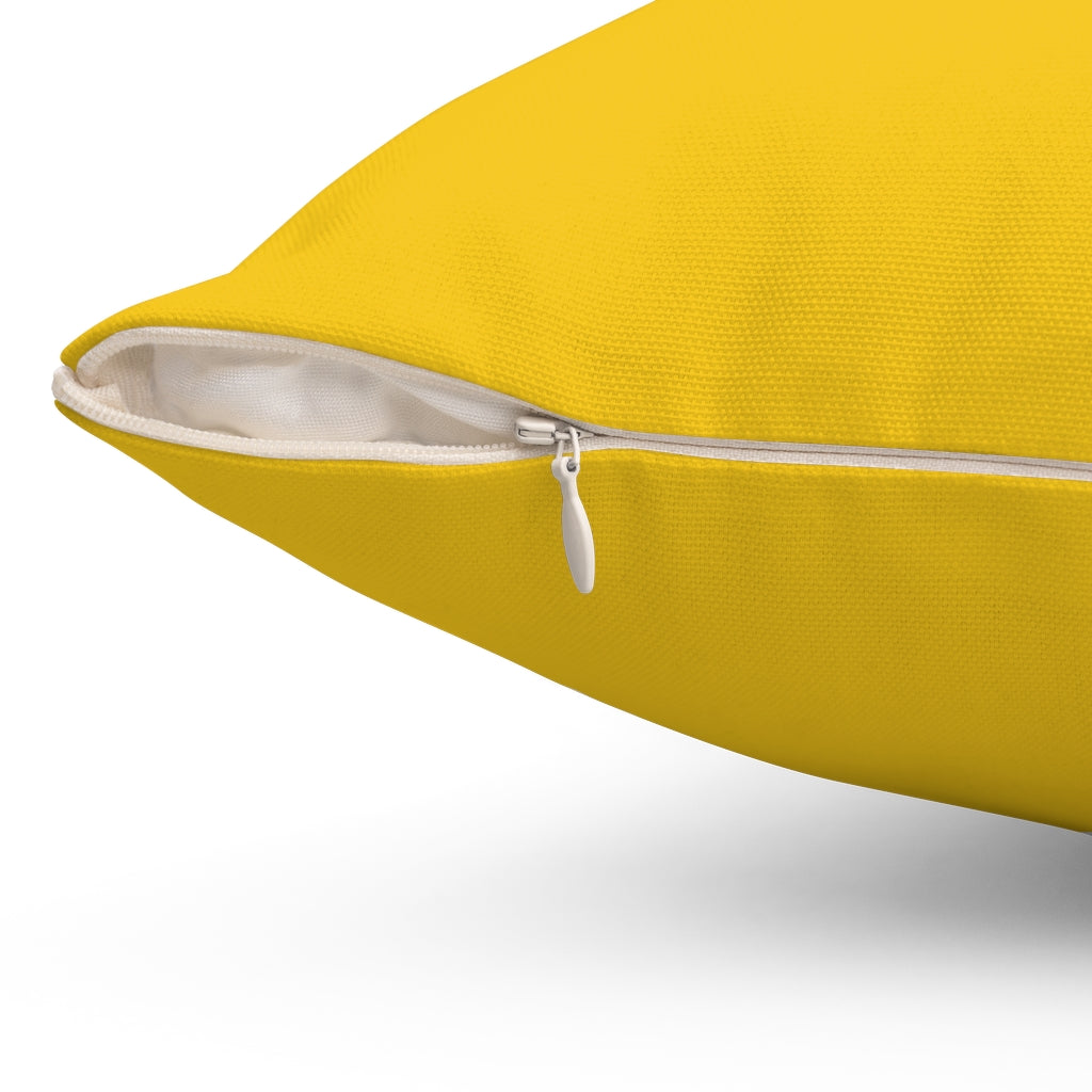 "Be Still" – Gold Pillow - Up Raised Faith
