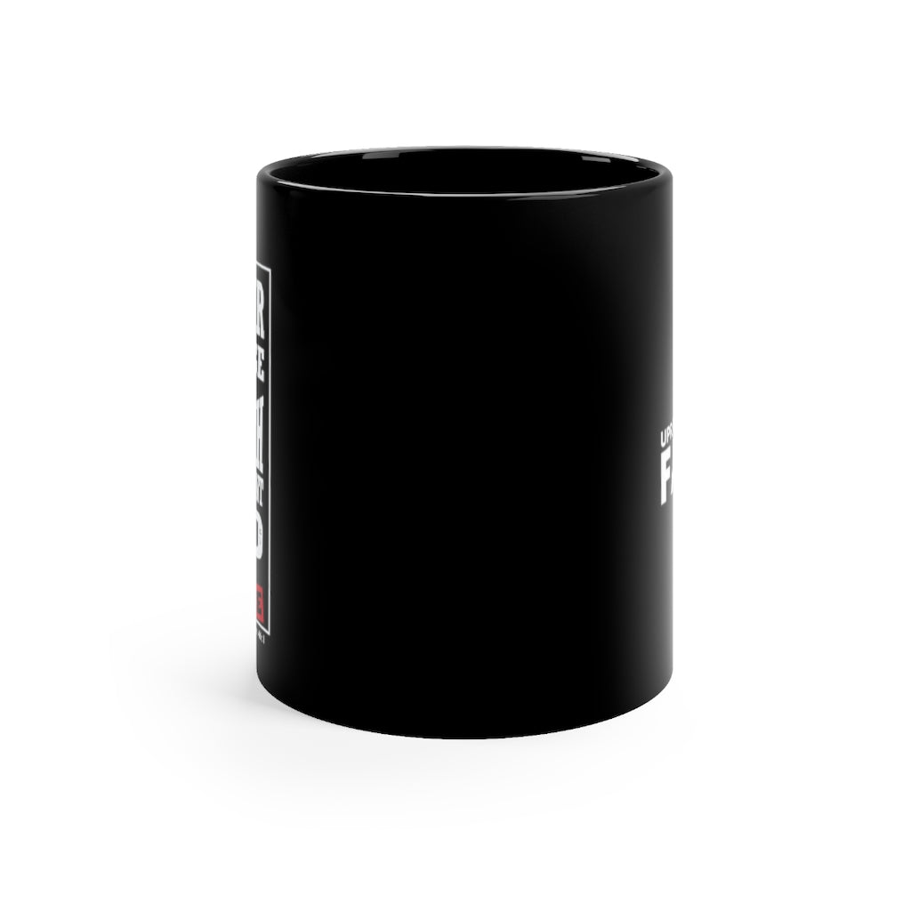 "God is our refuge..." Ceramic mug 11oz - Up Raised Faith