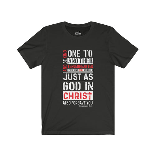 "Be kind..." – Short Sleeve Jersey Tee - Up Raised Faith