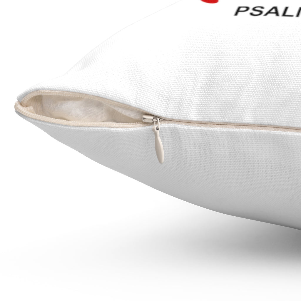 "Faith Over Fear" – White Pillow - Up Raised Faith