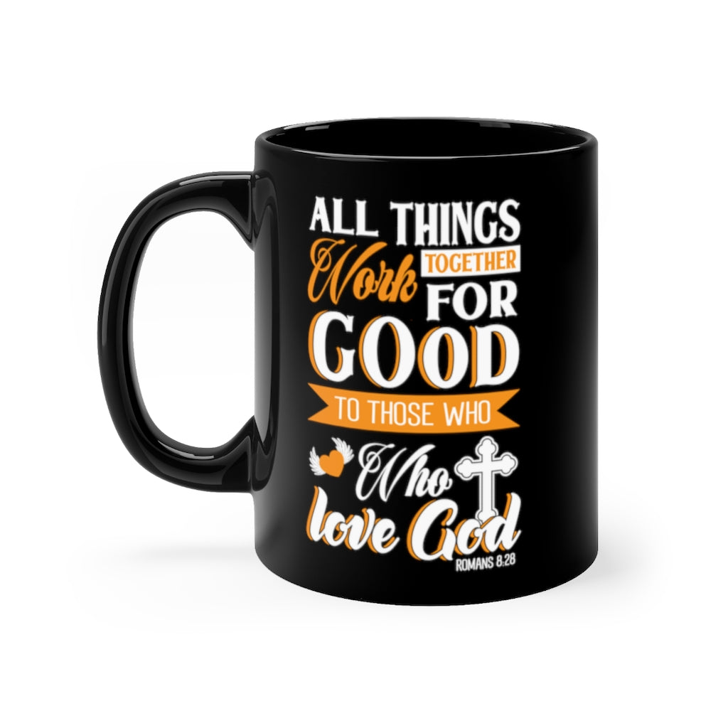 "All Things..." Ceramic mug 11oz - Up Raised Faith