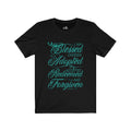 "Iam Blessed" – Short Sleeve Jersey Tee - Up Raised Faith