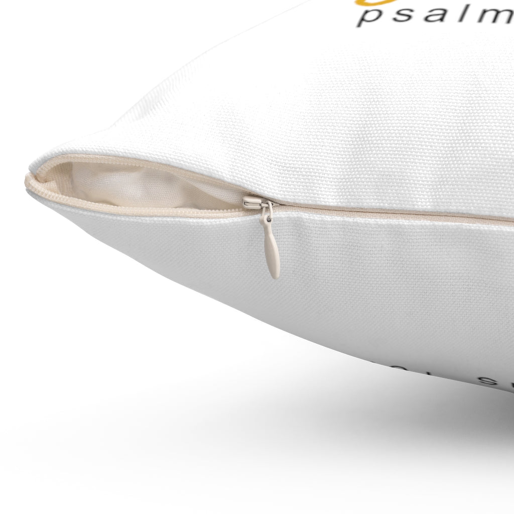 "Be Unshakeable" – White Pillow - Up Raised Faith