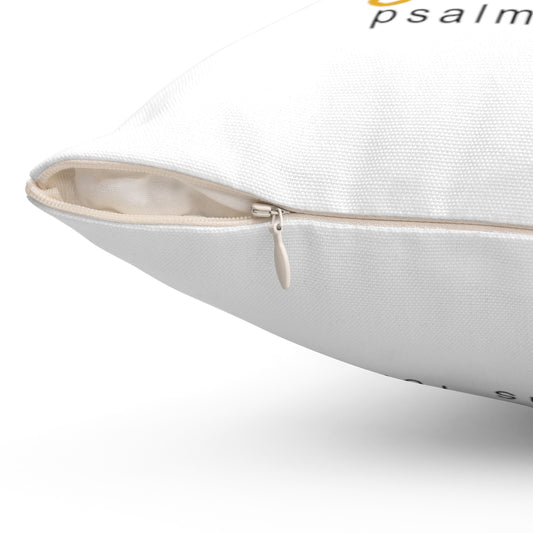 "Be Unshakeable" – White Pillow - Up Raised Faith